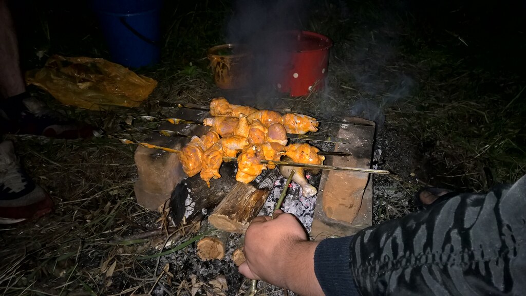 Приготовление шашлыков
