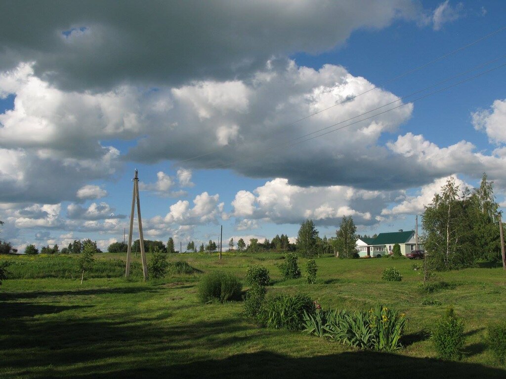 Около дома