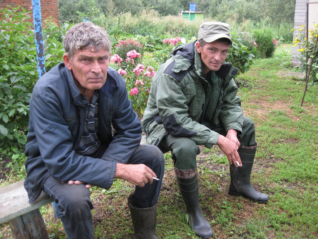 Ерошкин Николай Викторович с сыном Ерошкиным Сергеем Николаевичем