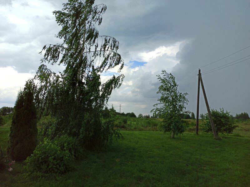 Облака перед дождём