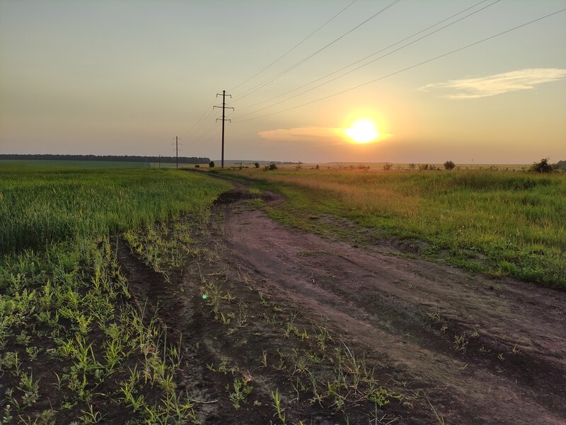 Деревенская природа